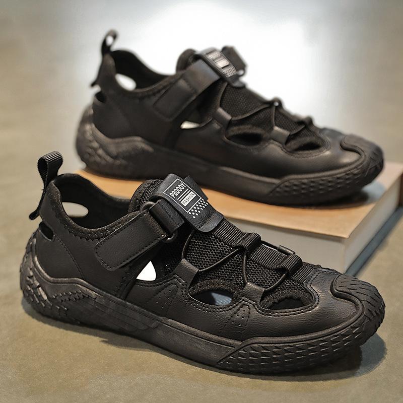 Fashion Summer's New Breathable Outdoor Beach Sandals, Trendy and Versatile Lightweight Sports Sandals and Casual Shoes