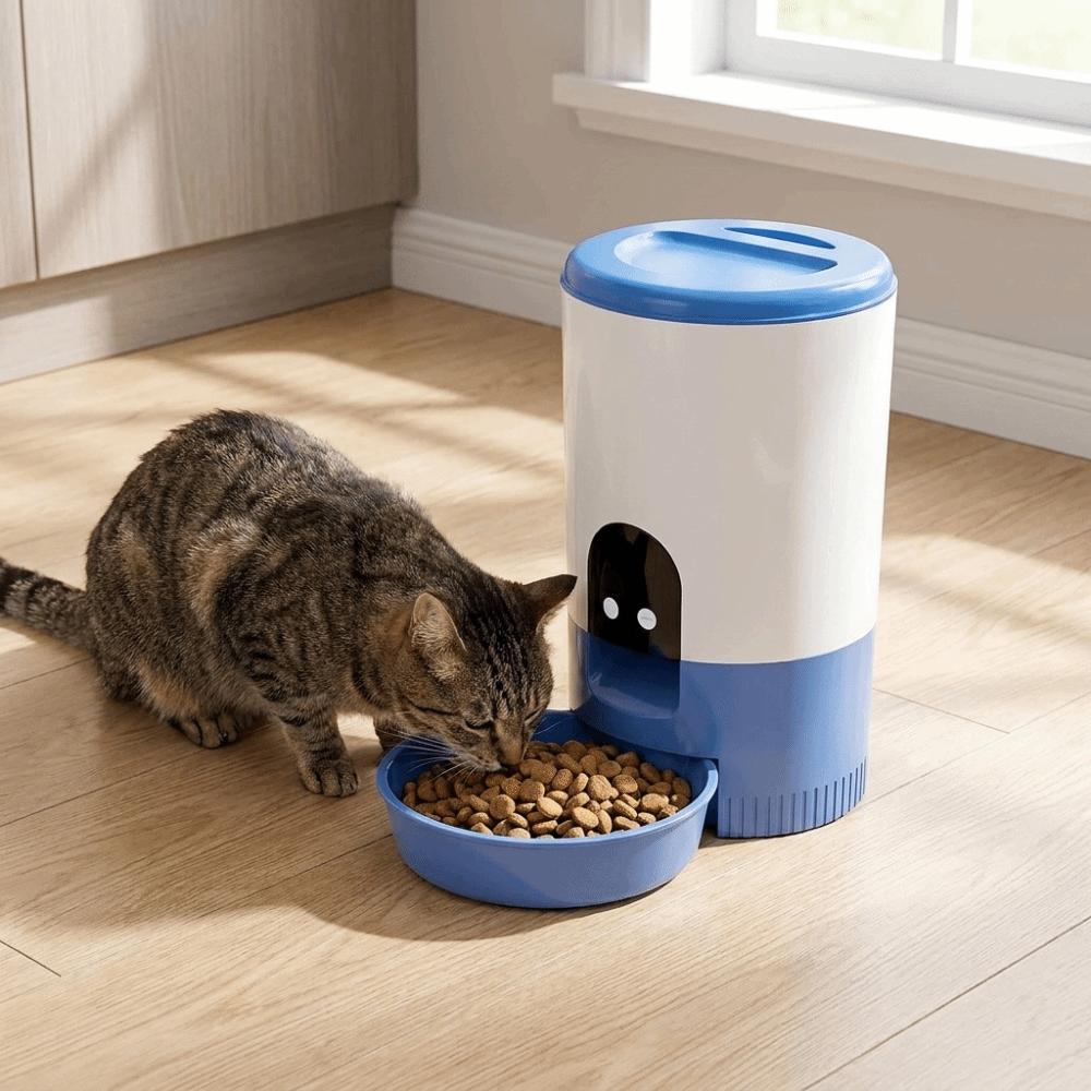Remote Control Smart Pet Feeder Portion Control Quantitative Food Dispenser Dog Food Bowl Travel