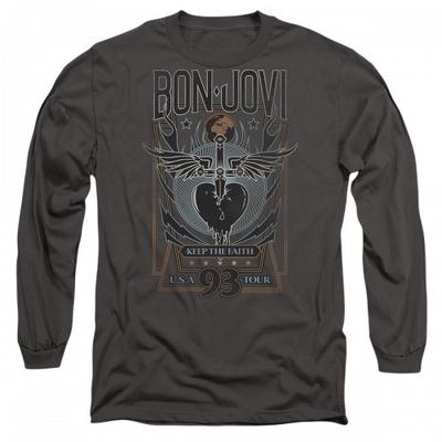 Bon Jovi Unisex Adult Keep The Faith T-Shirt