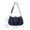 Small Design Jeans Bag Women's New Cross-Shoulder Bag Shoulder Canvas Bag