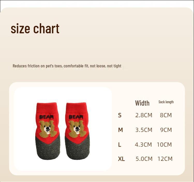 Waterproof Non-slip Dog Booties: Cute, Soft, Wear-resistant Socks for Corgis, Shiba Inus, Bichons, and Teddy Breeds.