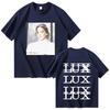 Rosalía LUX T-shirt Nuovo Album Harajuku Grafica Oversize Uomo Donna Manica Corta Top Moda Maschile Accogliente Musica Pop Streetwear