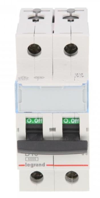 Circuit Breaker 2P D 10A 6Ka Ac S302 Tx3 403736