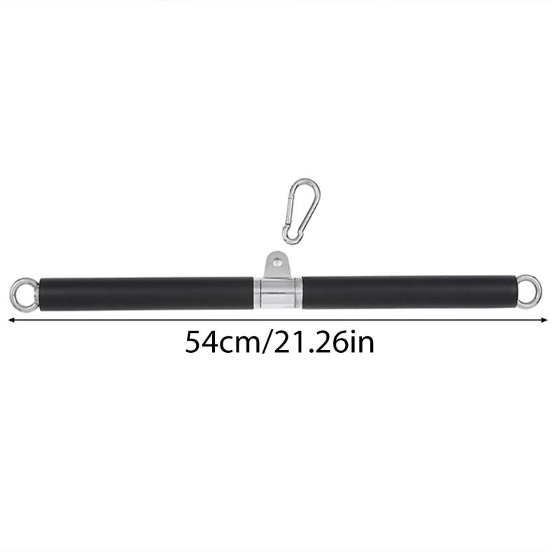 LAT Pull Down Bar Exercise Cable Grip Strap for Strength Workout Back Arm Strength Training Workout Equipment