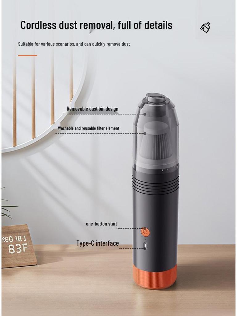 Wireless Handheld Multi-Functional Car & Home Vacuum Cleaner