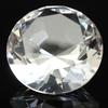 40mm Home Decoration Crafts Cut Glass Paperweight Clear Crystal Wedding Jewelry Artificial