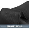 Car Hand Sewn DIY Steering Wheel Cover Breathable Comfortable 32-35cm Stitch On Wrap Cover Microfiber Leather Black Stitches