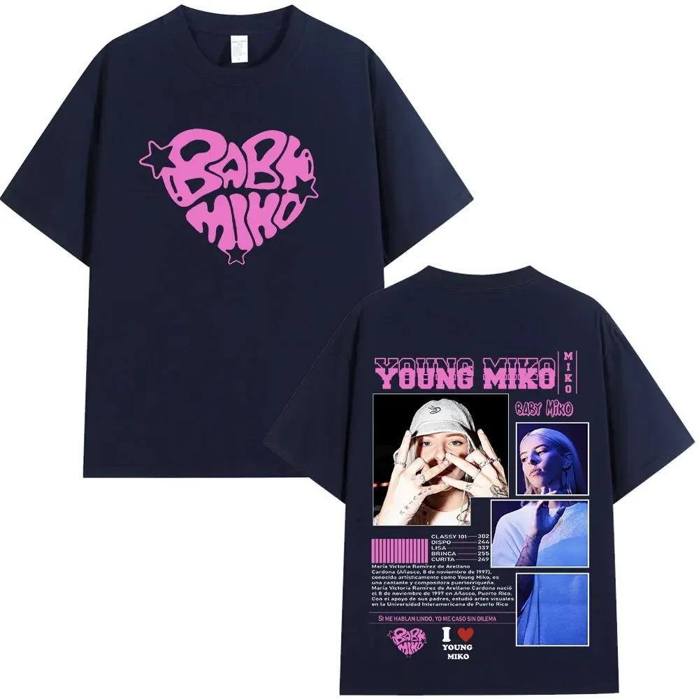 

Young Miko Baby Miko TShirt Unisex Hip Hop Fashion Loose Short Sleeve Tee Casual Cotton Top Comfotable Unisex And Unisex Tshirts S