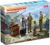 ICM 1/35 British Field Prayer Set, Prayer Before Battle, Plastic Model Kit 35616