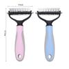 Stainless Steel Pet Comb Professional Pet Deshedding Brush Dog Hair Remover Dog Trimmer Comb  Home