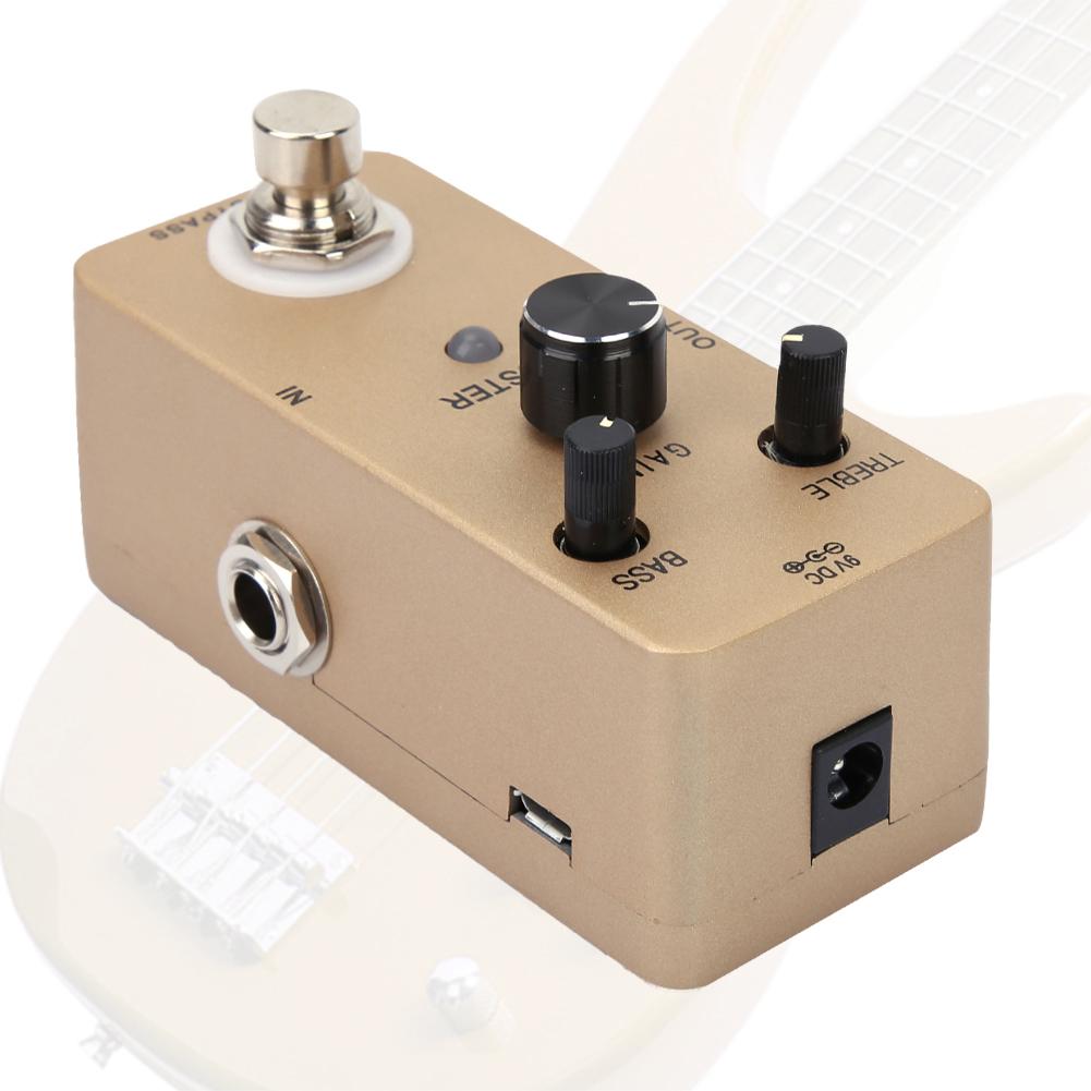 Electric Buffer Electric Guitar Effect Pedal Clean Boost True Bypass Full Metal Shell