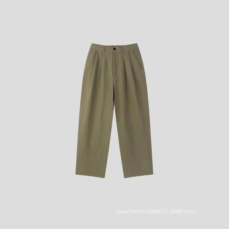 Herren Koreanischer Stil Weites Bein Locker Lässig Lange Business-Hose