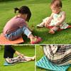 4-Zone Camping Folding Mat Foam Pad Moisture-proof Elasticity Cushion Travel Hiking Picnic Anti-dirty Seat Outdoor Use Tool