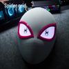 Remote-Control Spider-Man Mask with Blinking Eyes and Lights for Cosplay