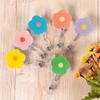 Name Tag Nurse Badge Reel Flower Easy Pull Buckle Kawaii Retractable Badge Holder  Doctor Students