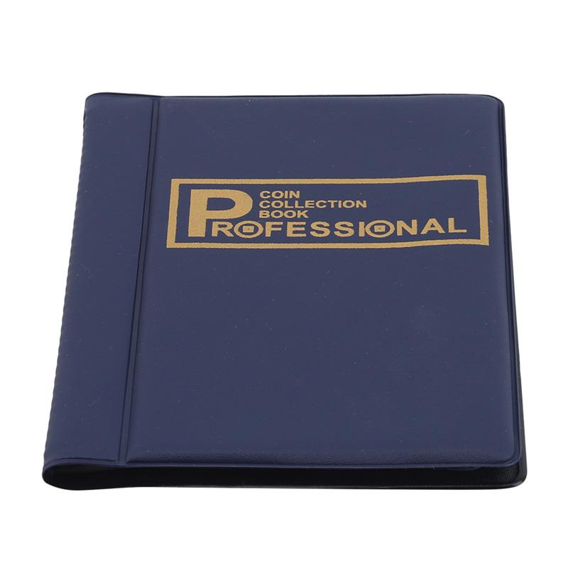 480/120 Münzaufbewahrungsbuch Gedenkmünzsammleralbum Halter Sammlung Volumenordner Halten Mehrfarbig Leere Münze