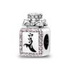copper Fashion High Heels Lipstick Perfume Dress Women Life Collection Charm Bead Charms Compatible With Qikaola Authentic Bracelets Do It Yourself Je