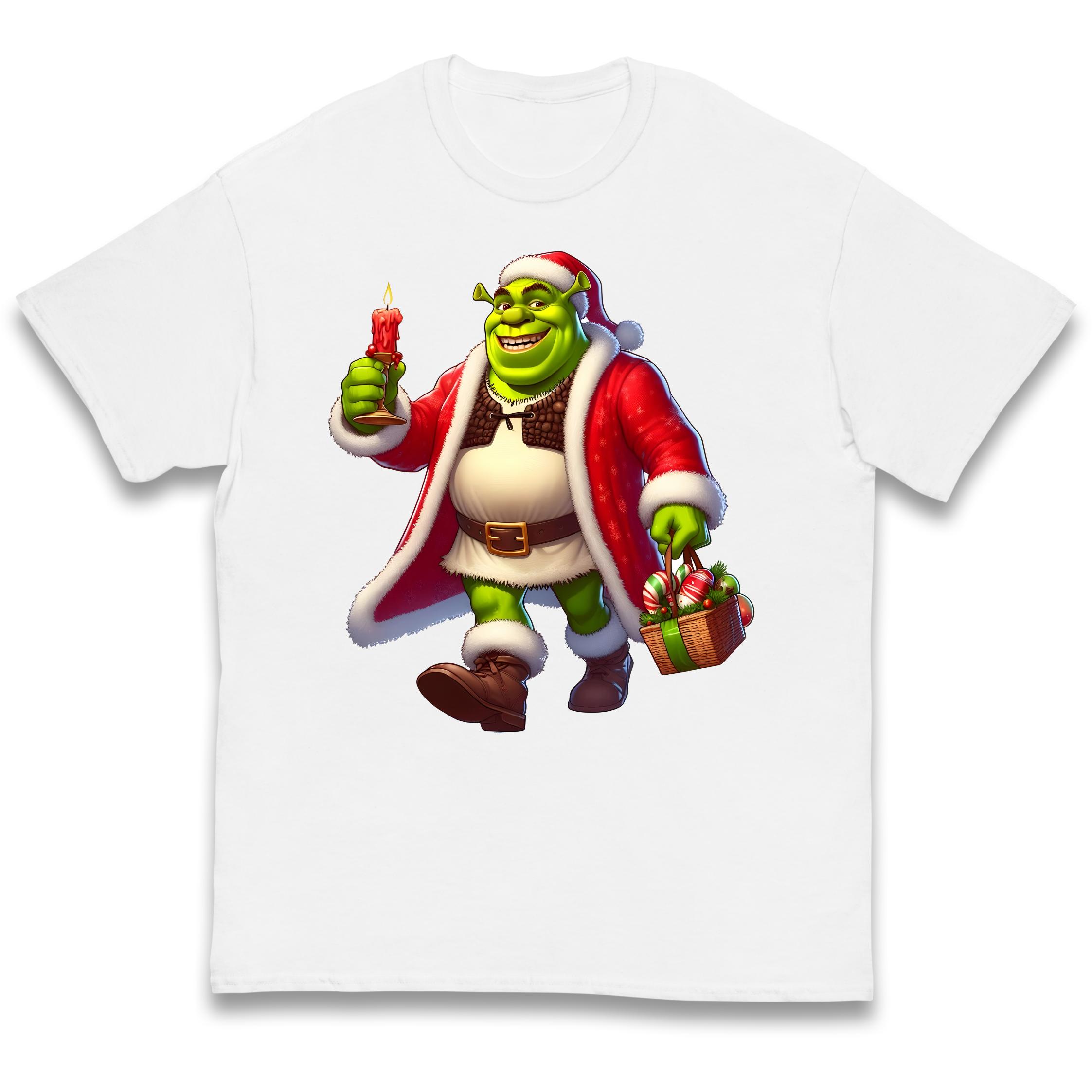 Shrek Santa Candle Kids T-Shirt 160