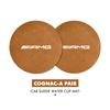 2pcs Car Coasters Water Cup Slot Non-Slip Mat Drink Holder Pad For Mercedes Benz AMG W204 W205 W203 W211 W201 W210 W108 W124 XRP8