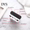 Power Bank Box Shell with Digital Display Plug Play Large Capacity Dual USB Battery Phone Output LED Lamp 6x18650 Charger Case Supply
