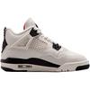 Jordan Air Jordan 4 Niedrige Kinder Basketballschuhe Weiß Schwarz Unisex IM4026-100