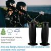 Motorcycle Grips 1 Inch 25/28mm Handle, Akozon 1" 25mm Non Slip Vintage Rubber Motorcycle Handlebar Grips Thruster Grip for Universal Use