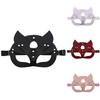 Stylish Leather Fox Mask For Men And Women Perfect For Costume Parties And Festivals