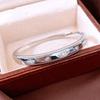 Gourd Hollow Gold-Plated Zircon Bangle - Chinese Style Luxury Fashion Bracelet