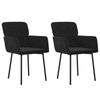 VidaXL 2x Dining Chairs Dining Armchairs Kitchen Chairs Dining Seats Dining Chairs Restaurant 344785