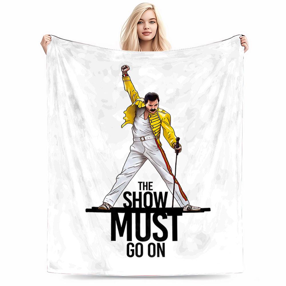 Iconic Singer Blanket Design for all seasons blanket lunch break throw gift