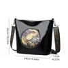 Retro Simple Women's Bag Shoulder Bag Small Square Bag Portable Diagonal Bag