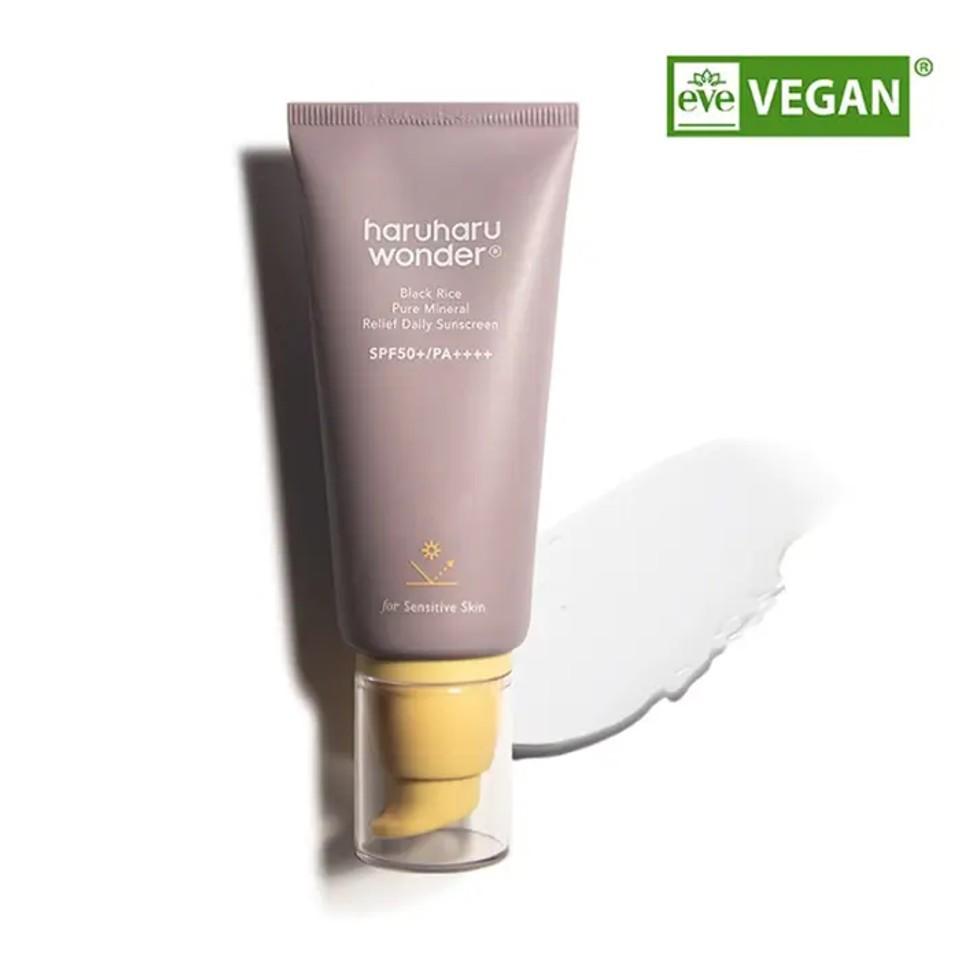 

HARUHARU WONDER Black Rice Pure Mineral Relief ежедневный солнцезащитный крем 50 мл SPF+PA++++ 1 PCS