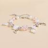 Flower Bowknot Bracelets for Women Aesthetic Sweet Handchain Party Jewelry Gift