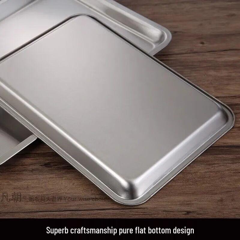 304 Stainless Steel Multi-Purpose Rectangular Serving Plate