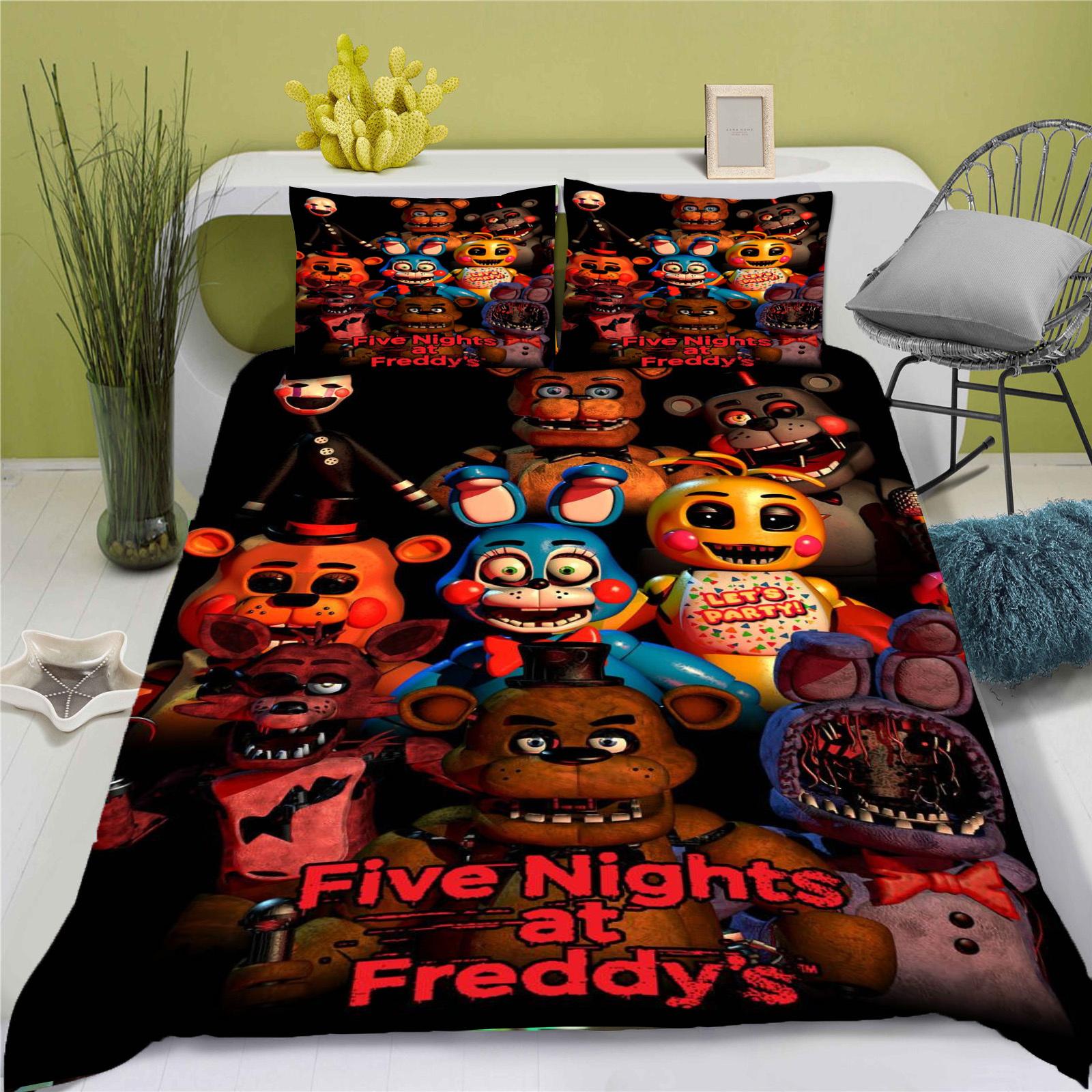 Spēle F-Five N-Nights At F-Freddys Gultasveļas