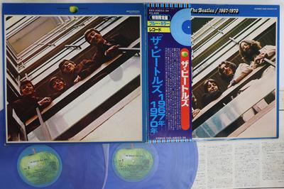 LP Record BEATLES - 1967-1970 EAS5002324 APPLE 1978 Japan Obi Rock Used
