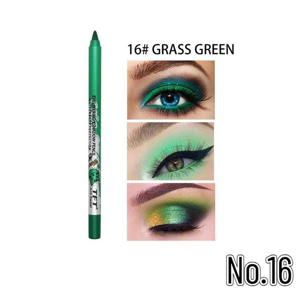 Dual-use Eyeliner and Eye Shadow Pen for Sweat-proof Makeup-Glittery Eyeliner and Shimmering Eye Shadow for Bold Looks