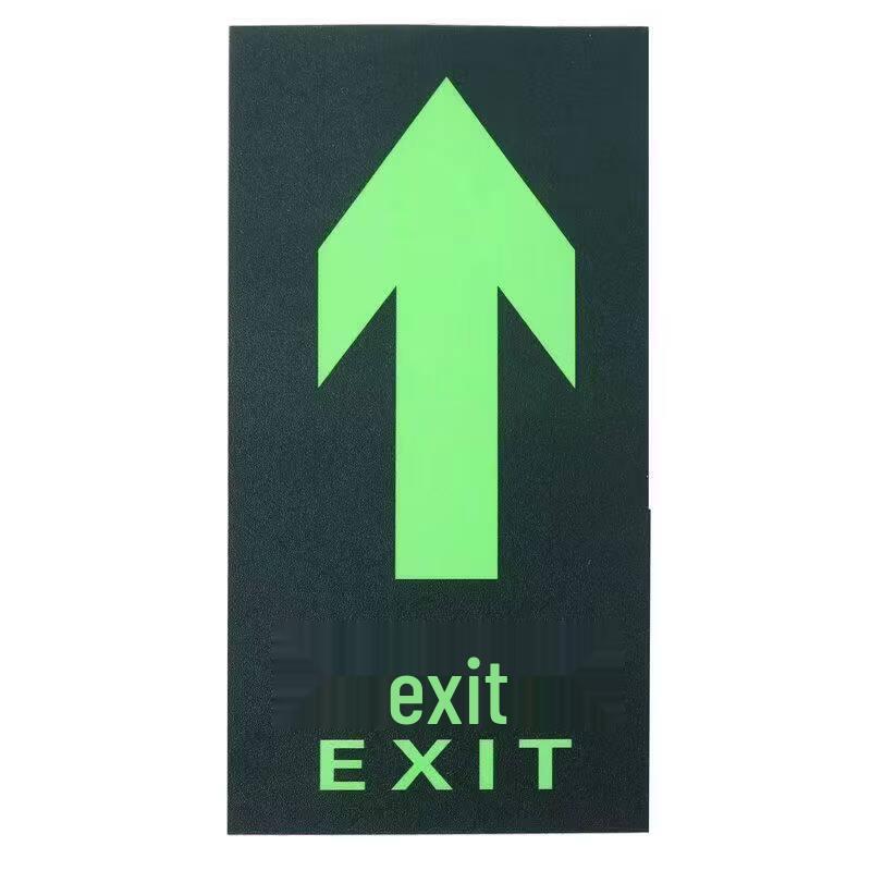 Self-Luminous Safety Exit Floor Decals