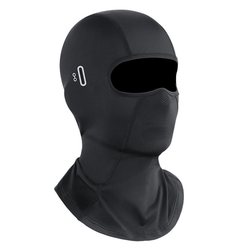 LEZOOY Summer Balaclava Face Cooling Face with Eyeglass UV Full Face Mask for and Black Men's Mask, Cover, Breathable, Sweat-Wicking, Quick-Drying,