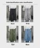 K008 Men's Corduroy Wide-Leg Retro Casual Pants - Loose Fit, Solid Color, Large Size
