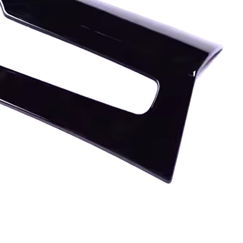 For Volvo XC60 2018-2025 ABS Glossy Black Car Central Control Audio Adjustment Knob Frame Cover Trim