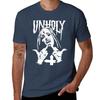 Unholy Satanic Nun Tattoos T-Shirt hippie clothes new edition heavyweight t shirts for men