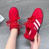 Women's Tennis Sneakers Flats Ladies Mixed Colors Lace-up Vulcanized Shoes Spring Autumn Woman Outdoor Trainers Footwea