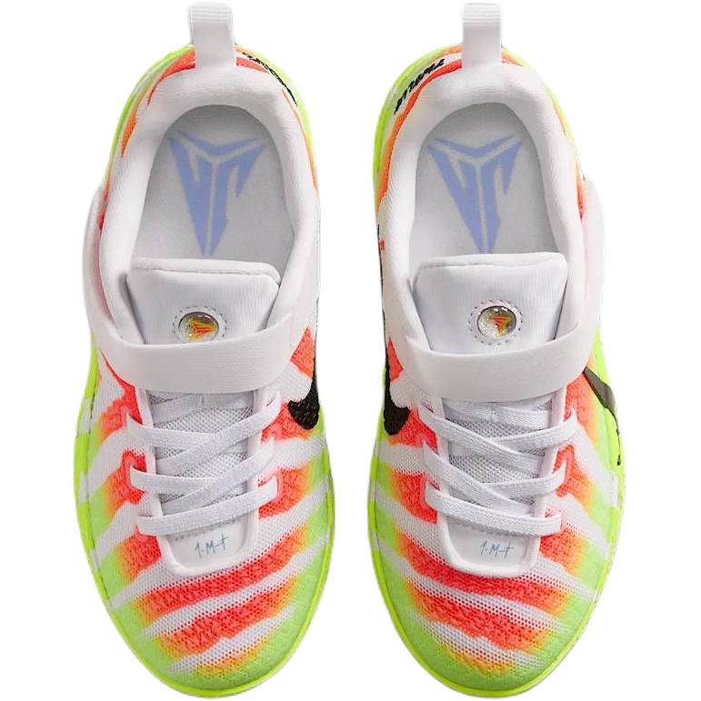 Nike Ja 3 PS Snowed In Kids Sneakers Yellow White Bright-Crimson IM8691-100