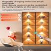 LED Closet Lights Wireless Motion Sensor Puck Light with Remote Control, Rechargeable Dimmable Under Cabinet Indoor Lighting