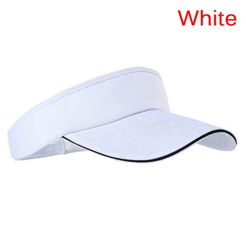 

Unisex Empty Top Visor Cap Women Sunscreen Hats Man Cotton WT