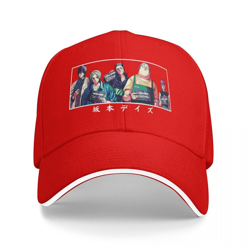 Baseball Caps Sakamoto Days Anime Characters Graphic Female Male Outdoor Summer Caps