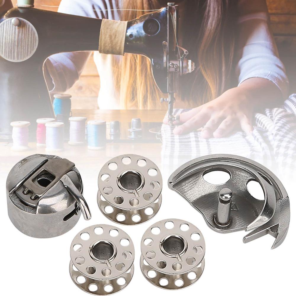 7 Stück Eisen Nähmaschinen Spulen Kompatibles Set Nähmaschinen Greifer Maschinen im alten Stil