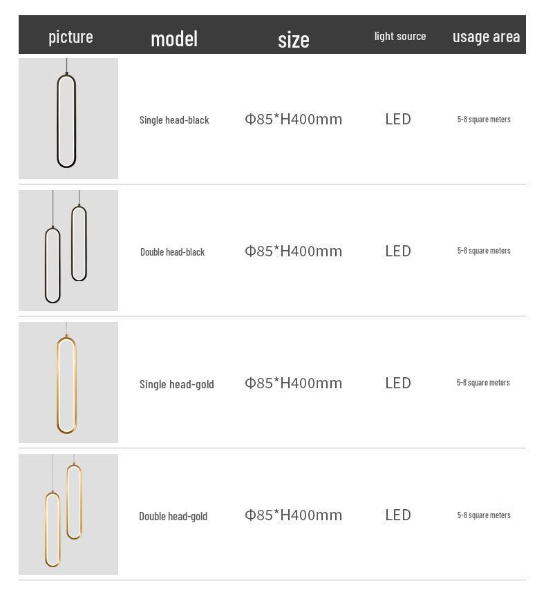 Nordic Minimalist Modern Chandelier - Creative, Luxurious Lighting for Bedroom and Living Room
