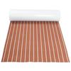 90x240cm Marine Boat Synthetic Flooring Self Adhesive EVA Foam Yacht Deck Sheet(GoldBlack )